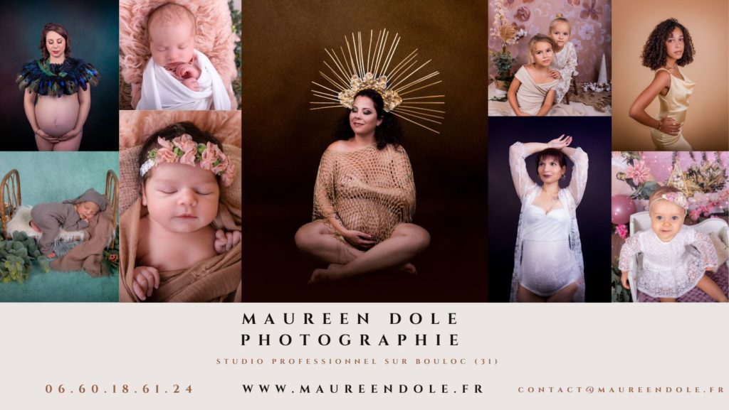 contact Maureen dole photographie - photographe studio professionnel BOULOC