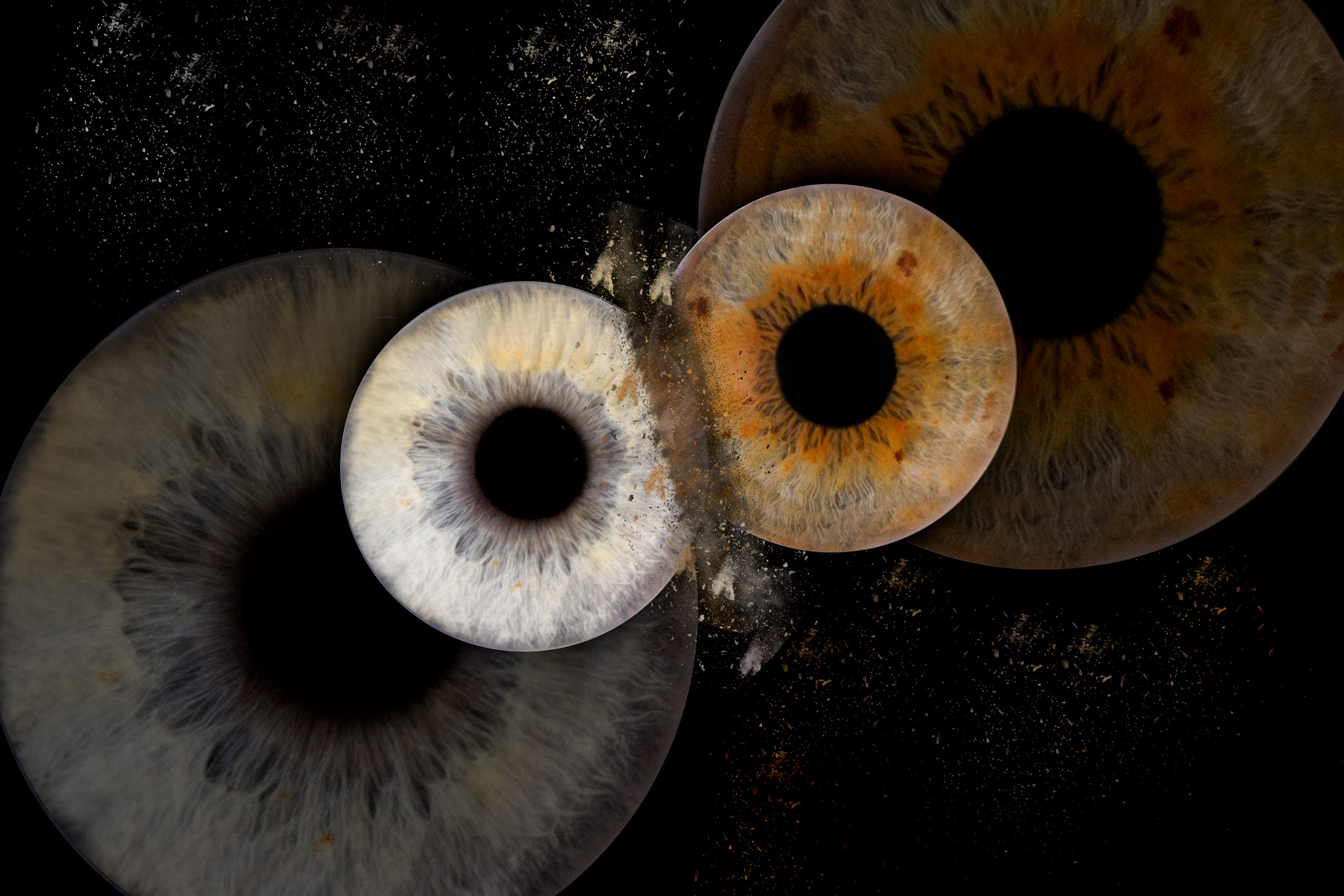 Photo d'Iris, Photographie d'œil, Tirage d'Art, Idée cadeau Toulouse.